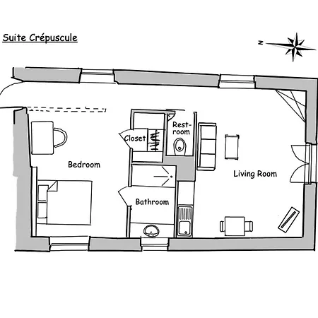 Bed & Breakfast Mastignac D'hote *